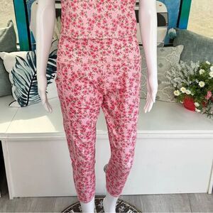 Evolution and Creation Pink Floral Leggings